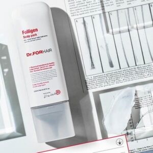 Маска Dr.FORHAIR Folligen Scalp Pack призначена для чутливої шкіри голови