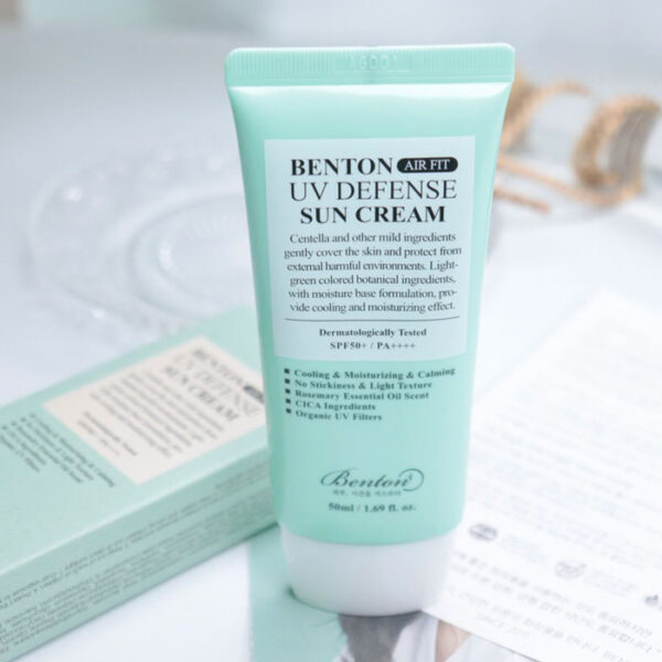 benton UV SPF cream