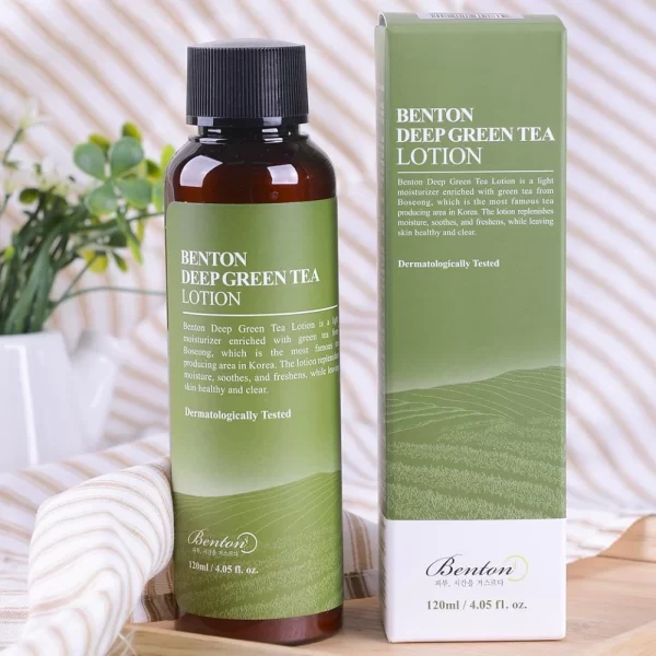 Benton green tea lotion