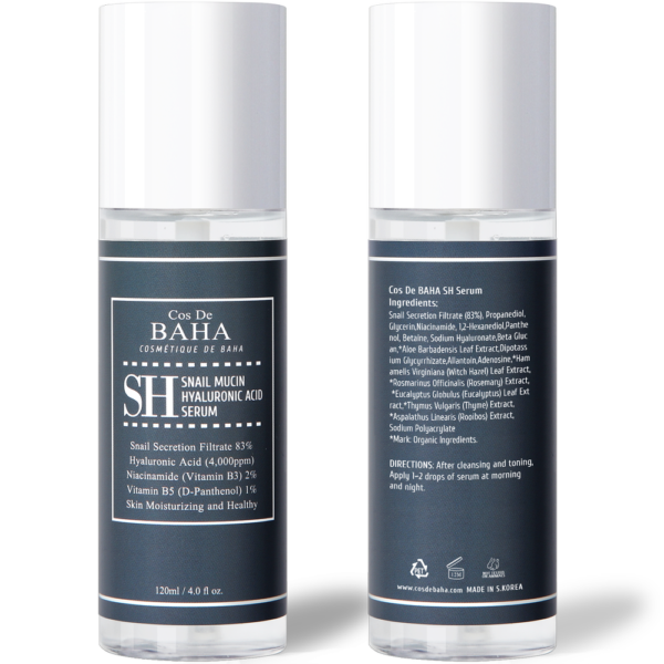 ціна Cos De Baha SH Snail Mucin Ha Serum 120 ml