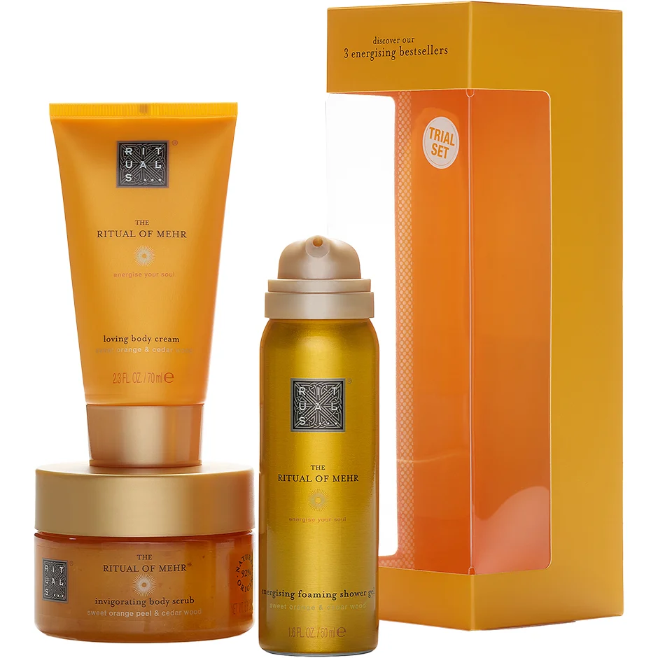 RITUALS The Ritual of More Gift Set Small - With Sweet Orange and Cedar  Wood - Gives New Energy and Invigorates with Vitamin C : : Beauty